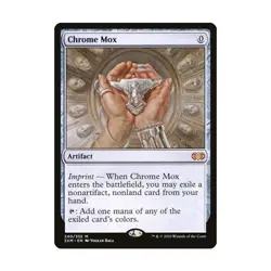 WOTC MtG Double Masters Chrome Mox (MR) (Foil) NM - Image 1