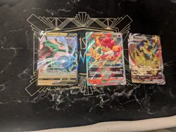 Pokemon Rare Card Lot Crown Zenith - VStar, V And VMax Simisear Rayquaza Zeraora - Image 1