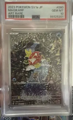 PSA 10 Magikarp 080/073 sv1a Triplet Beat Japanese Pokemon Card. - Image 1