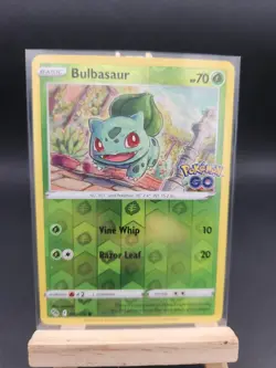 Pokemon GO - Reverse Holo Bulbasaur, Charmander, Squirtle, Pikachu, Eevee - Image 2