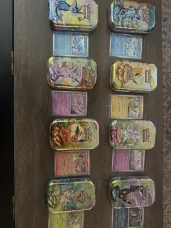 Costco Pokemon Prismatic Evolutions 8 Mini Tins&Promos- No Packs - Image 1