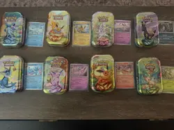 Costco Pokemon Prismatic Evolutions 8 Mini Tins&Promos- No Packs - Image 2