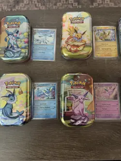 Costco Pokemon Prismatic Evolutions 8 Mini Tins&Promos- No Packs - Image 4