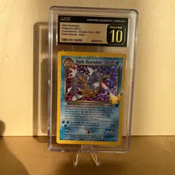 CGC 10 Pristine Pokemon Dark Gyarados Celebrations Classic Holo 8/82 2021 No PSA - Image 3