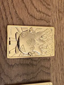 Gold Plated Bar Pokemon Lot- All 4 Included - Image 5