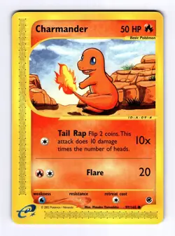 Charmander (97) Expedition #097 (2002) Common NM Pokemon - Image 1