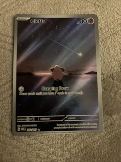 Cleffa 202/197 Obsidian Flames Illustration Rare Card Near Mint NM Condition - Image 1