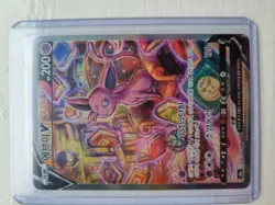 Espeon V 081/069 SR S6a Alt Art Eevee Heroes Korean Pokemon Card Mint - Image 2