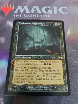 Mtg. Chthonian Nightmare. Foil Retro Frame. Modern Horizons 3. Pack Fresh - Image 1