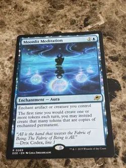 MOONLIT MEDITATION Magic Gathering MTG Edge of Eternities - Image 1