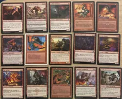 Budget Casual Commander Deck Green Red Aggro With Rulik Mons, Warren Chief - Image 2