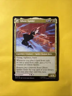 MTG Universes Beyond Marvel Spider-Man #0078 Gwen Stacy / Ghost-Spider - Image 2