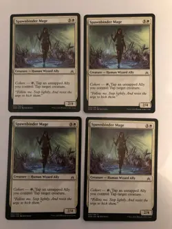 4x Mtg Oath Of The Gatewatch Spawnbinder Mage EX/NM Magic The Gathering Mtg - Image 1