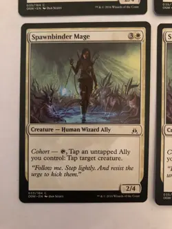 4x Mtg Oath Of The Gatewatch Spawnbinder Mage EX/NM Magic The Gathering Mtg - Image 2