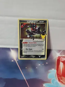 🚨 🌀Greninja Gold Star 🌟 Holo SWSH144 Celebrations Promo W/ SWIRL 🔥 MINTY 🔥 - Image 1