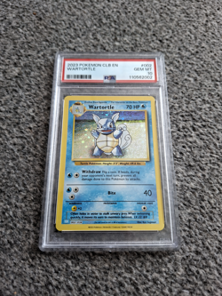 RARE GEM MINT PSA 10 CLB EN Wartortle Pokemon Card #002/034 Holo CHEAP - Image 1