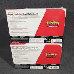 Lot Of 2 Pokemon Prismatic Evolutions ETB & Booster Bundle Costco Sealed 2-Pack - Image 2