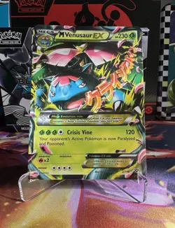 Pokemon M Mega Venusaur EX XY Base Set 2/146 Ultra Rare Holo English TCG 2014 NM - Image 2