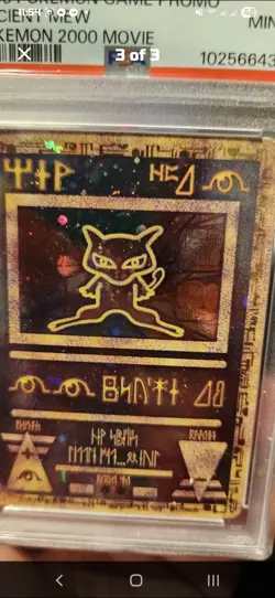 Pokemon TCG Ancient Mew Holo PSA 9 Mint 2000 Runic Symbols - Image 2