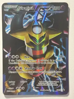 Pokemon Black And White Giratina BW74 Team Plasma Promo Full Art HP/DMG - Image 1