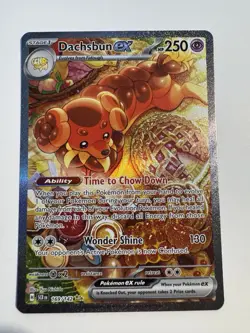 2024 Pokemon Scarlet and Violet Stellar Crown Daschbun Ex 169/142 NM - Image 1
