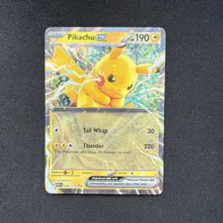 Pikachu Ex 028/131 - Double Rare - Prismatic Evolutions - Pokemon TCG - Image 1
