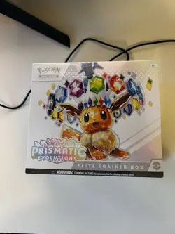 Pokemon Prismatic Evolutions ETB Elite Trainer Box NEW Sealed - In Hand - Image 1