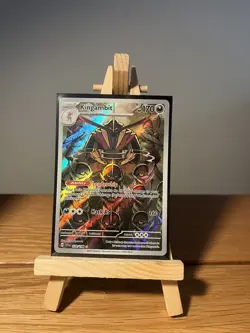 Kingambit 220/198 Pokemon TCG Scarlet & Violet Base Set Illustration Rare - NM - Image 1