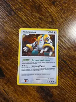 Pokemon: Regigigas #37/146 Diamond and Pearl Legends Awakened Holo - MP - I11 - Image 1
