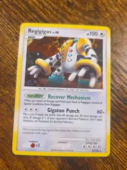 Pokemon: Regigigas #37/146 Diamond and Pearl Legends Awakened Holo - MP - I11 - Image 2
