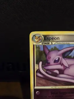 Pokemon TCG Espeon 4/95 Reverse Holo Rare Call Of Legends 🌟🌟🌟 2011 - Image 2