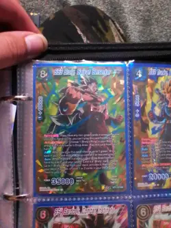 DRAGON BALL SUPER CARD GAME SS3 BROLY, SAIYAN BERSERKER BT7-127 ISR NEAR MINT - Image 2