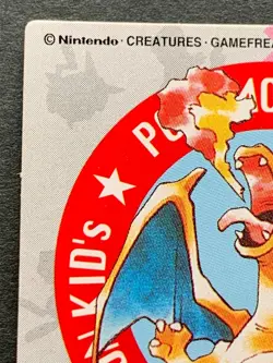 Pokemon Kid's mini card Charizard NO.4 1998 Pokemon TCG Japan NINTENDO Very Good - Image 2