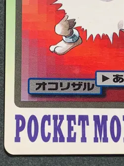 Primeape NO.057 Carddass Pokemon card Japanese BANDAI Nintendo 1997 RARE - Image 5