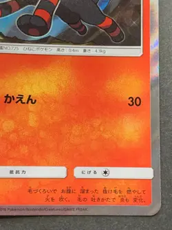 Pokemon card Litten 002/004 2016 Japanese Pocket Monster Holo NINTENDO Rare - Image 4