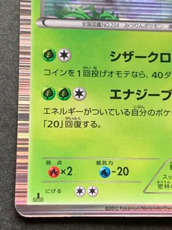 Pokemon card Sceptile 005/051 R 1st Japanese Pocket Monster NINTENDO Holo Rare - Image 4