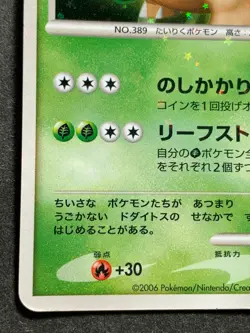 Pokemon card Torterra LV.45 DPBP#450 DP1 2006 Pokemon TCG Japanese Holo Nintendo - Image 5