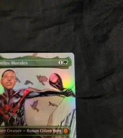 MTG - Miles Morales Ultimate Spider-Man (SPM - 0234 - Borderless Foil) - Mythic - Image 2