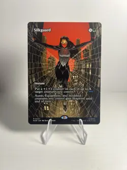 SILKGUARD mtg NM-M Spider-Man Marvel Universe Mythic - Image 1