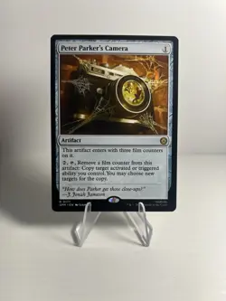 PETER PARKER'S CAMERA Magic MTG Spiderman - Image 1