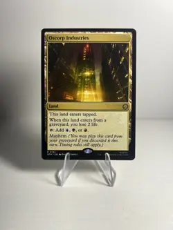 MTG Universes Beyond: Spider-man Oscorp Industries 0182 NM Rare - Image 1