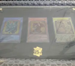 Egyptian God Card 25th Anniversary Stainless Steel Yugioh Card English Sealed - Image 2