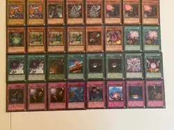 YUGIOH Dark World Fabled Deck Complete 40 - Cards with BRAND NEW SLEEVES - Image 4