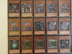 YUGIOH Dark World Fabled Deck Complete 40 - Cards with BRAND NEW SLEEVES - Image 5