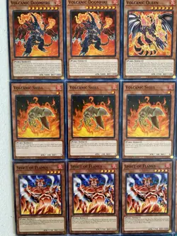 YUGIOH Volcanic Deck Complete 40 - Cards - Image 4