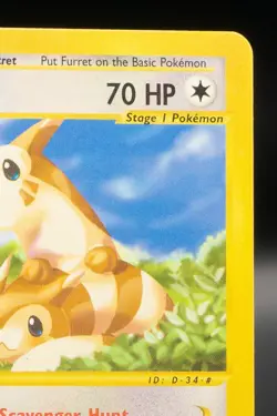 Pokemon TCG Card - Furret 48/147 Aquapolis Uncommon - Image 3