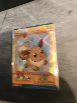Pokemon Chinese Pocket Eif Baby Claw Machine Card QR Eevee, US Seller - Image 2