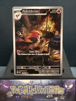 Pokemon Card Fletchinder 199/193 Paldea Evolved Illustration Rare Near Mint - Image 1