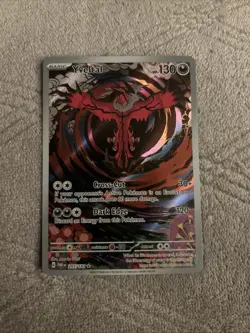 Yveltal 205/182 Scarlet & Violet Paradox Rift Pokemon TCG Card NM Condition - Image 1