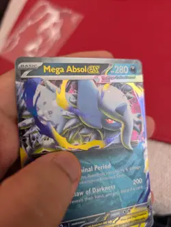 Mega Absol ex 086/132 Pokemon Card Mega Evolution Near Mint - Image 2